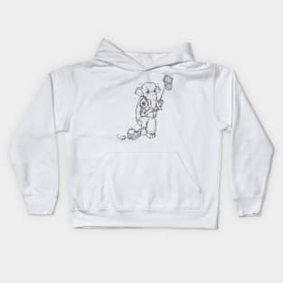 The Wrong Line of Work Kids Hoodie